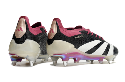 Adidas Predator Elite 24 SG Low-Tops Soccer Cleats - Black/White/Red