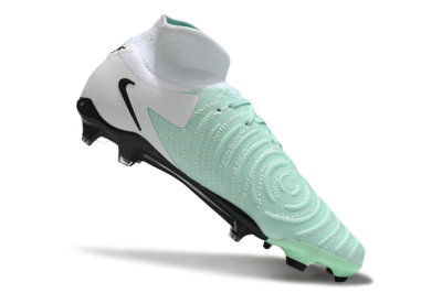 Nike Phantom Luna Elite FG High-Tops Soccer Cleats - Green/White/Black