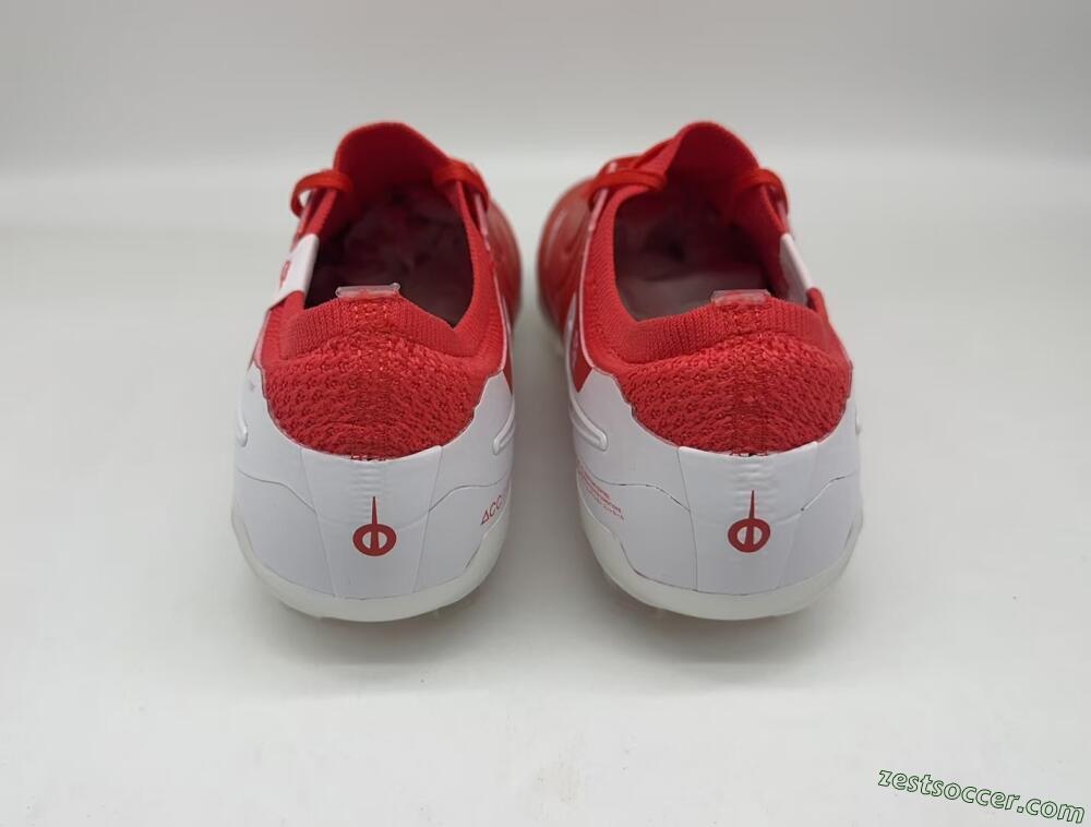 Nike Tiempo Legend 10 Elite FG Low-Tops Soccer Cleats - Red/White