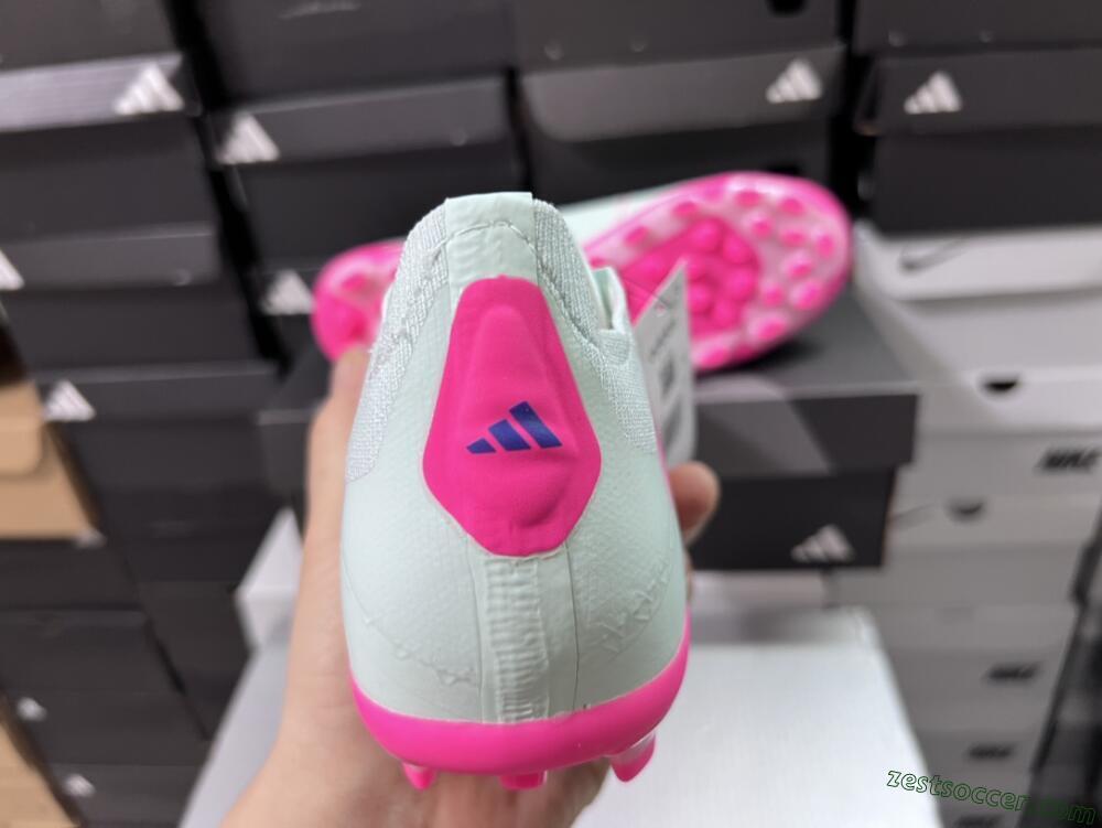 Adidas Predator Elite 24 MG Low-Tops Soccer Cleats - Jade/Purple/Pink