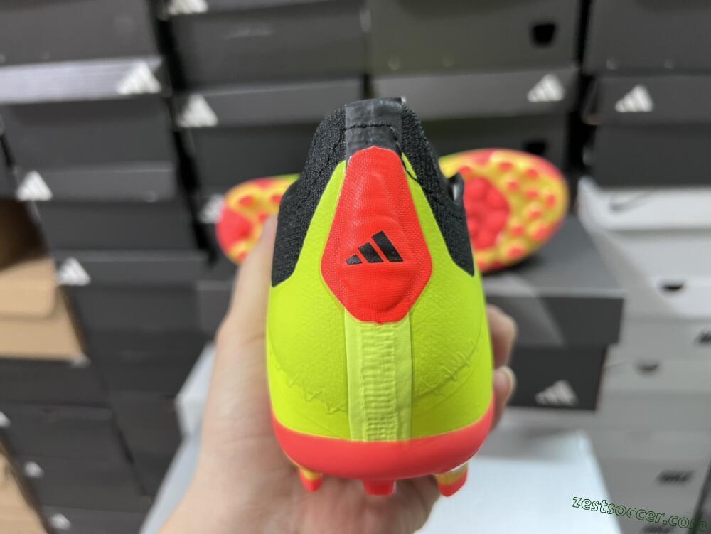 Adidas Predator Elite 24 MG Low-Tops Soccer Cleats - Yellow/Black/Red