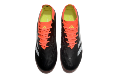 Adidas Predator Elite 24 MG Low-Tops Soccer Cleats - Black/White/Red