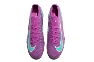 Nike Air Zoom Mercurial Vapor 16 Elite TF Low-Tops Soccer Shoes - Purple/Jade/White