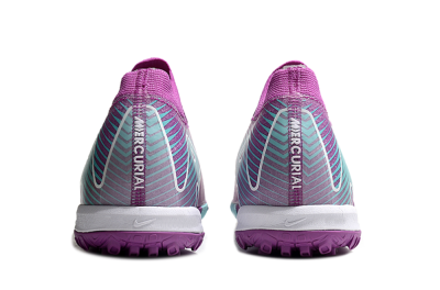 Nike Air Zoom Mercurial Vapor 16 Elite TF Low-Tops Soccer Shoes - Purple/Jade/White