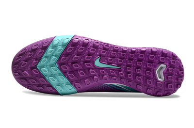 Nike Air Zoom Mercurial Vapor 16 Elite TF Low-Tops Soccer Shoes - Purple/Jade/White