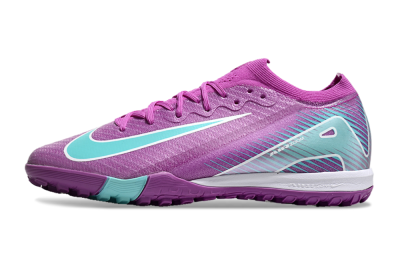 Nike Air Zoom Mercurial Vapor 16 Elite TF Low-Tops Soccer Shoes - Purple/Jade/White