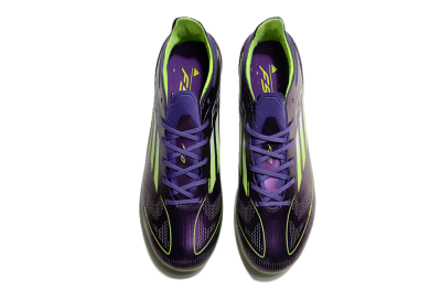 Adidas F50 Elite MG Low-Tops Soccer Cleats - Purple/Yellow