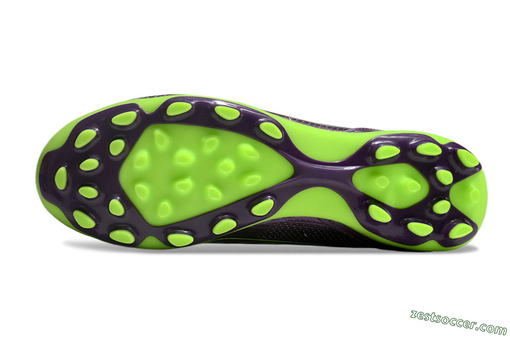 Adidas F50 Elite MG Low-Tops Soccer Cleats - Purple/Yellow 7