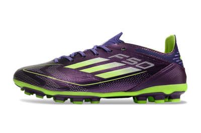 Adidas F50 Elite MG Low-Tops Soccer Cleats - Purple/Yellow