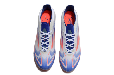 Adidas F50 Elite MG Low-Tops Soccer Cleats - White/Blue/Red