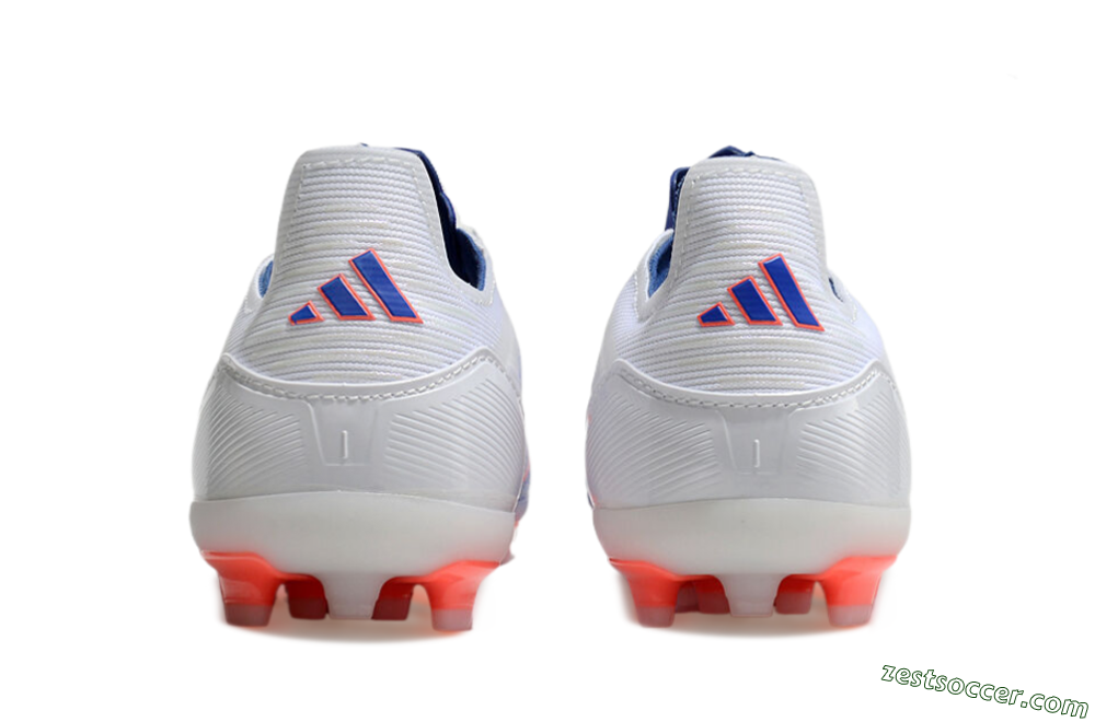 Adidas F50 Elite MG Low-Tops Soccer Cleats - White/Blue/Red 7