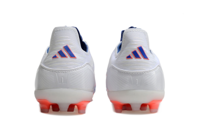 Adidas F50 Elite MG Low-Tops Soccer Cleats - White/Blue/Red