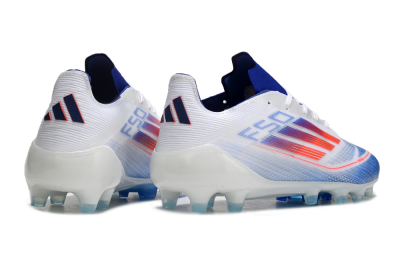 Adidas F50 Elite AG Low-Tops Soccer Cleats - White/Blue/Red