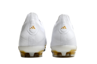 Adidas Predator Elite 24 MG Low-Tops Soccer Cleats - White/Gold