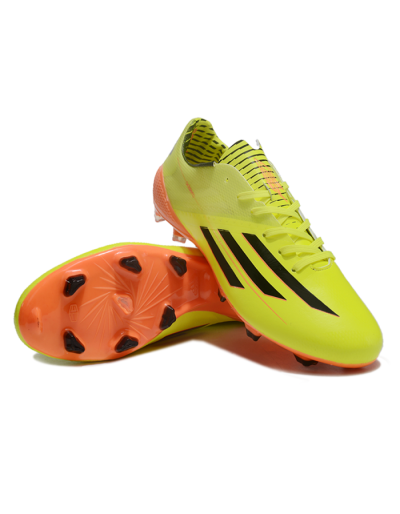 Adidas F50 Adizero Elite FG Low-Tops Soccer Cleats - Yellow/Black/Red