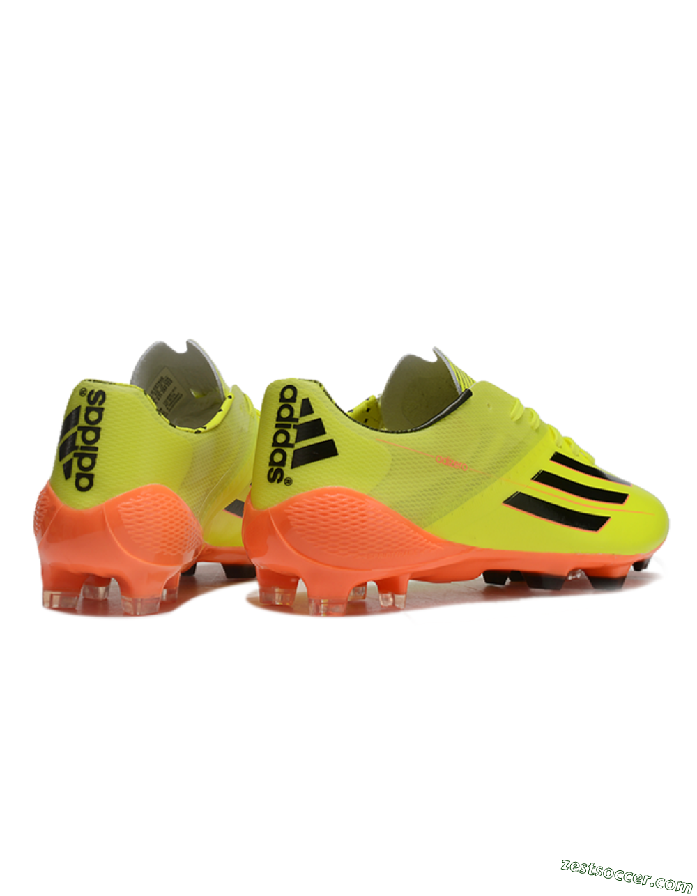 Adidas F50 Adizero Elite FG Low-Tops Soccer Cleats - Yellow/Black/Red 6