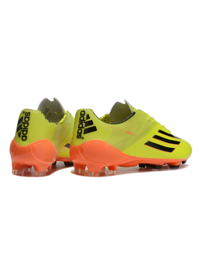 Adidas F50 Adizero Elite FG Low-Tops Soccer Cleats - Yellow/Black/Red