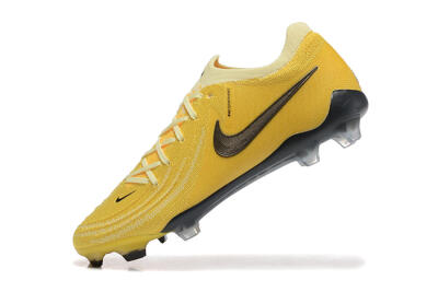 Nike Phantom Luna Elite FG Low-Tops Soccer Cleats - Yellow/White/Black