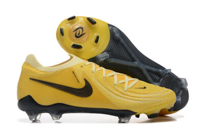 Nike Phantom Luna Elite FG Low-Tops Soccer Cleats - Yellow/White/Black