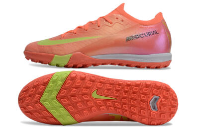 Nike Air Zoom Mercurial Vapor 15 Elite TF Low-Tops Soccer Shoes - Red/Yellow/White