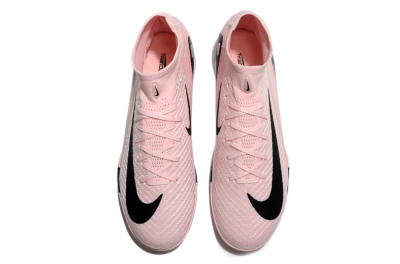 Nike Air Zoom Mercurial Superfly 10 Elite TF High-Tops Soccer Shoes - Pink/White/Black
