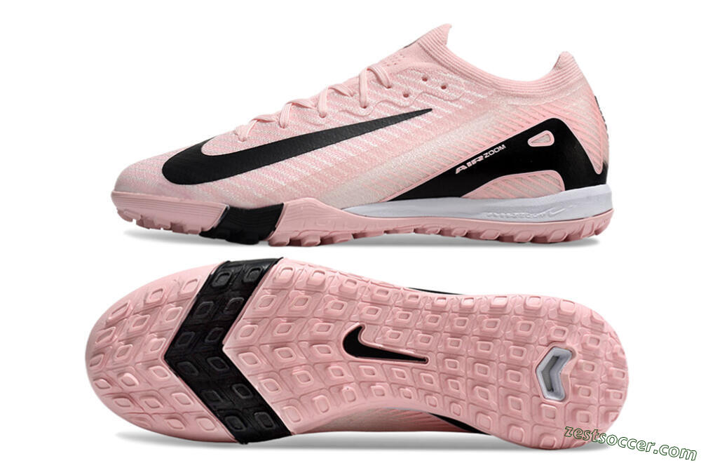 Nike Air Zoom Mercurial Vapor 16 Elite TF Low-Tops Soccer Shoes - Pink/Black/White 1