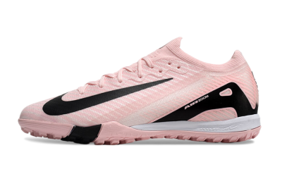 Nike Air Zoom Mercurial Vapor 16 Elite TF Low-Tops Soccer Shoes - Pink/Black/White