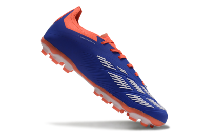 Adidas Predator Elite 24 MG Low-Tops Soccer Cleats - Blue/White/Red