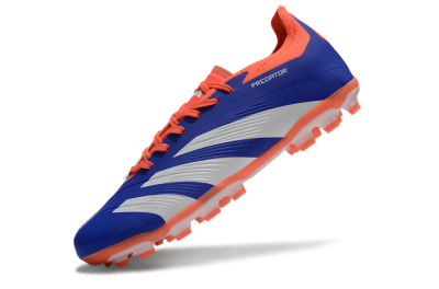 Adidas Predator Elite 24 MG Low-Tops Soccer Cleats - Blue/White/Red