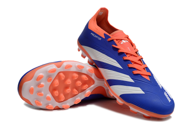 Adidas Predator Elite 24 MG Low-Tops Soccer Cleats - Blue/White/Red