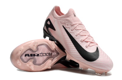 Nike Air Zoom Mercurial Vapor 16 Elite FG Low-Tops Soccer Cleats - Pink/Black/White