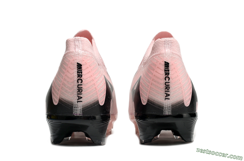 Nike Air Zoom Mercurial Vapor 16 Elite FG Low-Tops Soccer Cleats - Pink/Black/White 6