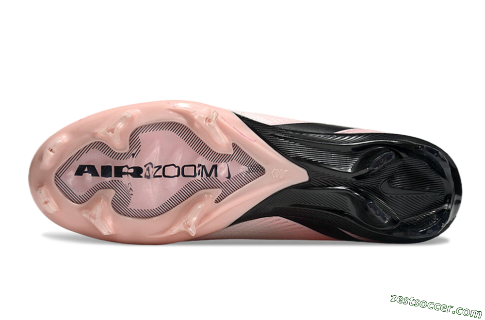 Nike Air Zoom Mercurial Vapor 16 Elite FG Low-Tops Soccer Cleats - Pink/Black/White 7