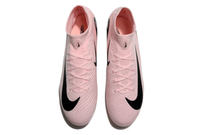 Nike Air Zoom Mercurial Superfly 10 Elite FG High-Tops Soccer Cleats - Pink/White/Black