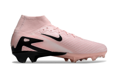 Nike Air Zoom Mercurial Superfly 10 Elite FG High-Tops Soccer Cleats - Pink/White/Black
