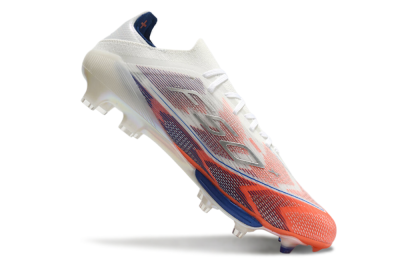 Adidas F50+ Lightstrike Pro FG Low-Tops Soccer Cleats - White/Red/Blue
