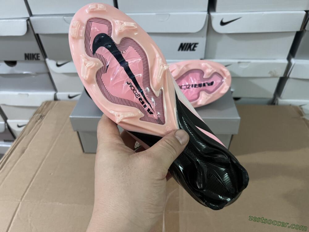 Nike Air Zoom Mercurial Vapor 16 Elite FG Low-Tops Soccer Cleats - Pink/Black/White