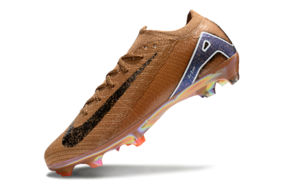 Nike Air Zoom Mercurial Vapor 16 Elite FG Low-Tops Soccer Cleats - Gold/Blue/White
