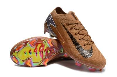 Nike Air Zoom Mercurial Vapor 16 Elite FG Low-Tops Soccer Cleats - Gold/Blue/White