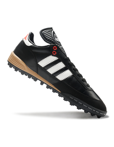 Adidas Mundial Team Astro TF Low-Tops Soccer Shoes - Black/White/Red