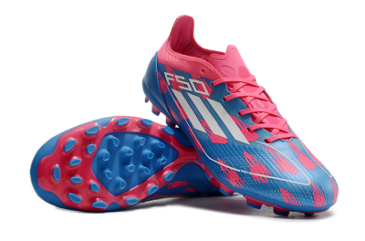 Adidas F50 Elite MG Low-Tops Soccer Cleats - Blue/White/Red