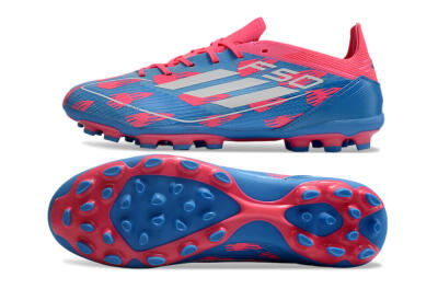 Adidas F50 Elite MG Low-Tops Soccer Cleats - Blue/White/Red