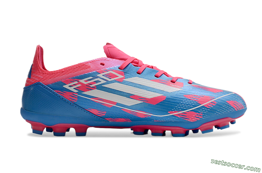 Adidas F50 Elite MG Low-Tops Soccer Cleats - Blue/White/Red 7