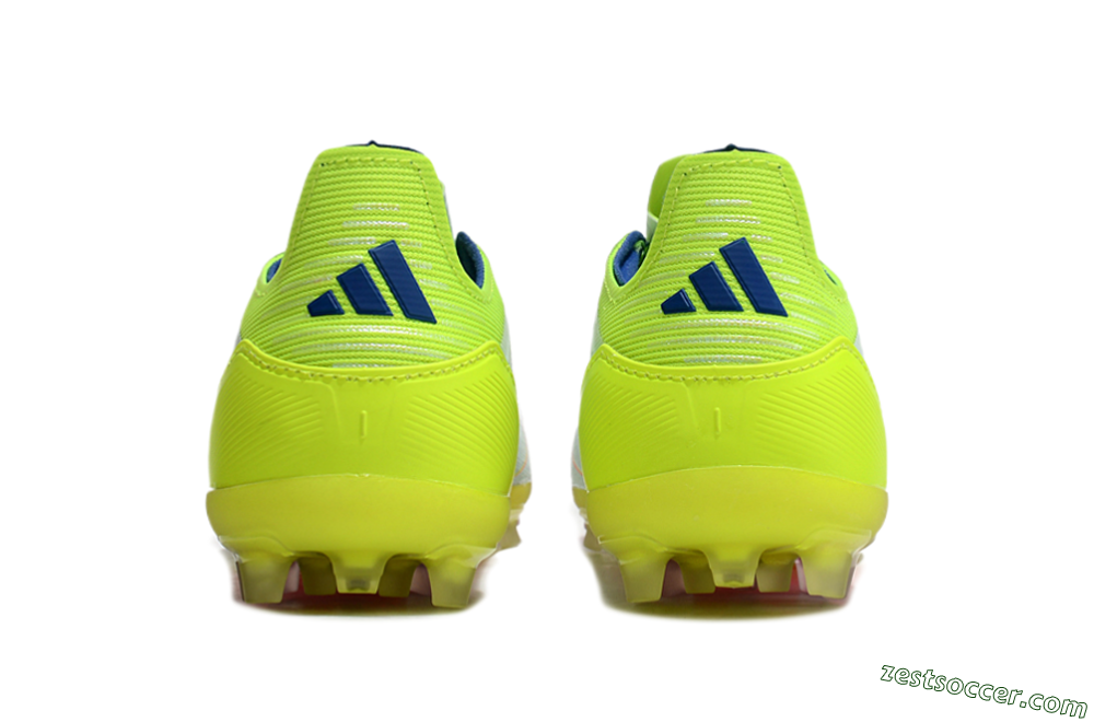 Adidas F50 Elite MG Low-Tops Soccer Cleats - Jade/Blue/Yellow 5