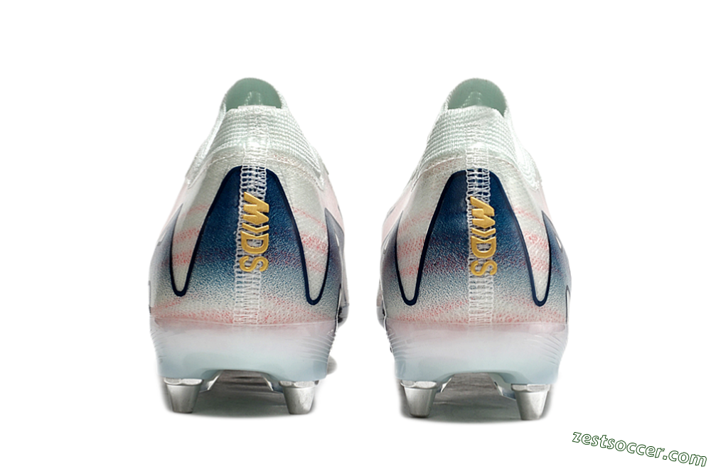 Nike Air Zoom Mercurial Vapor 16 Elite SG Low-Tops Soccer Cleats - Jade/Pink/Blue 5