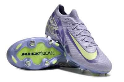 Nike Air Zoom Mercurial Vapor 16 Elite SG Low-Tops Soccer Cleats - Purple/Yellow/White