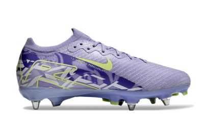 Nike Air Zoom Mercurial Vapor 16 Elite SG Low-Tops Soccer Cleats - Purple/Yellow/White