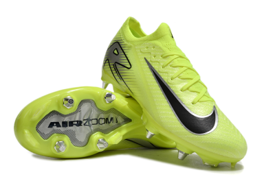 Nike Air Zoom Mercurial Vapor 16 Elite SG Low-Tops Soccer Cleats - Yellow/Silver/Black