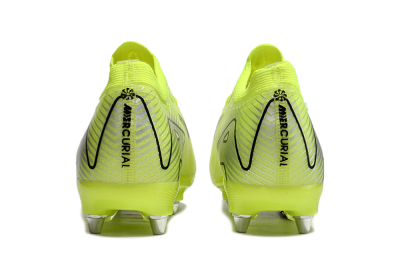 Nike Air Zoom Mercurial Vapor 16 Elite SG Low-Tops Soccer Cleats - Yellow/Silver/Black