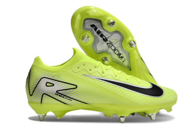 Nike Air Zoom Mercurial Vapor 16 Elite SG Low-Tops Soccer Cleats - Yellow/Silver/Black